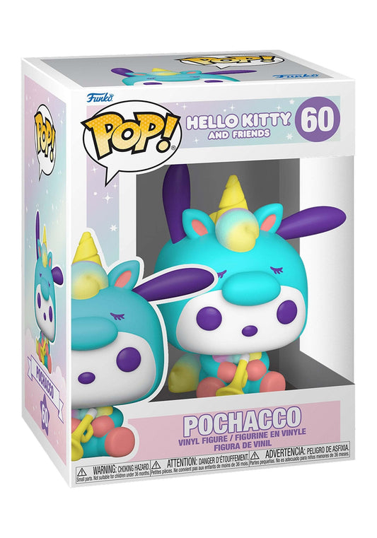 Funko Pop! Animation: Sanrio: Hello Kitty - Pochacco Unicorn Party, Multicolor (65752)