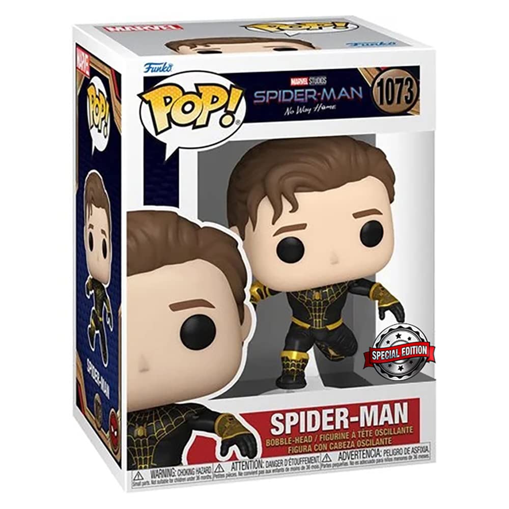 Funko POP! Spider-Man: No Way Home Unmasked Spider-Man Black Suit Standard