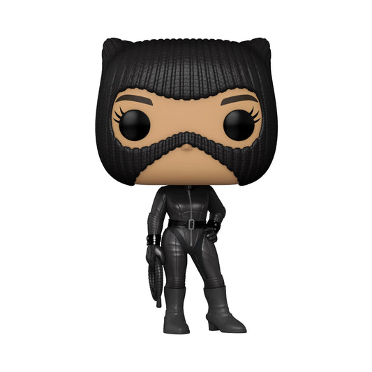 Funko Pop! Movies: The Batman - Selina Kyle with Chase (Styles May Vary), Multicolor, 59279