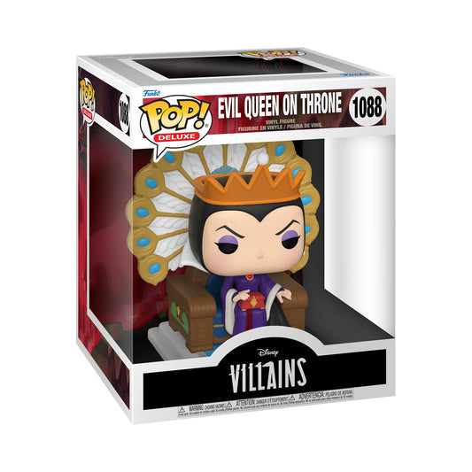 Funko Pop! Deluxe: Villains - Evil Queen on Throne