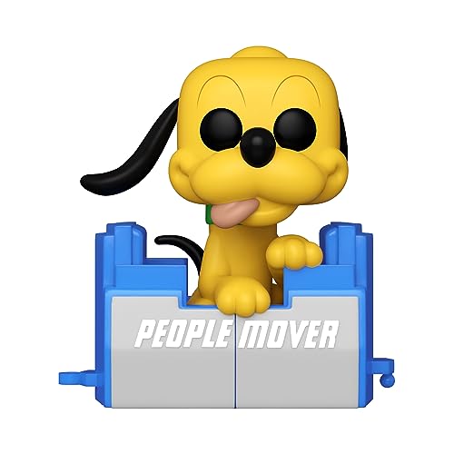 Funko Pop! Disney: Walt Disney World 50th - Pluto on The People Mover, Multicolor, 59509