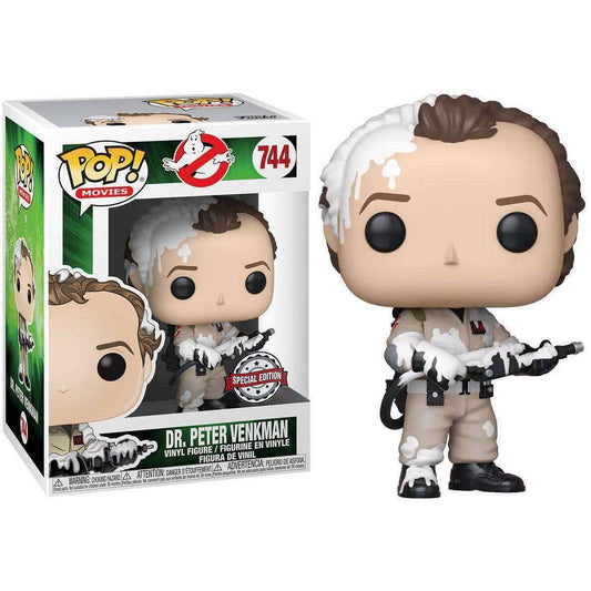 Funko Pop! Movies: Ghostbusters - Dr. Peter Venkman (Marshmallow) #744 Exclusive Vinyl Figure