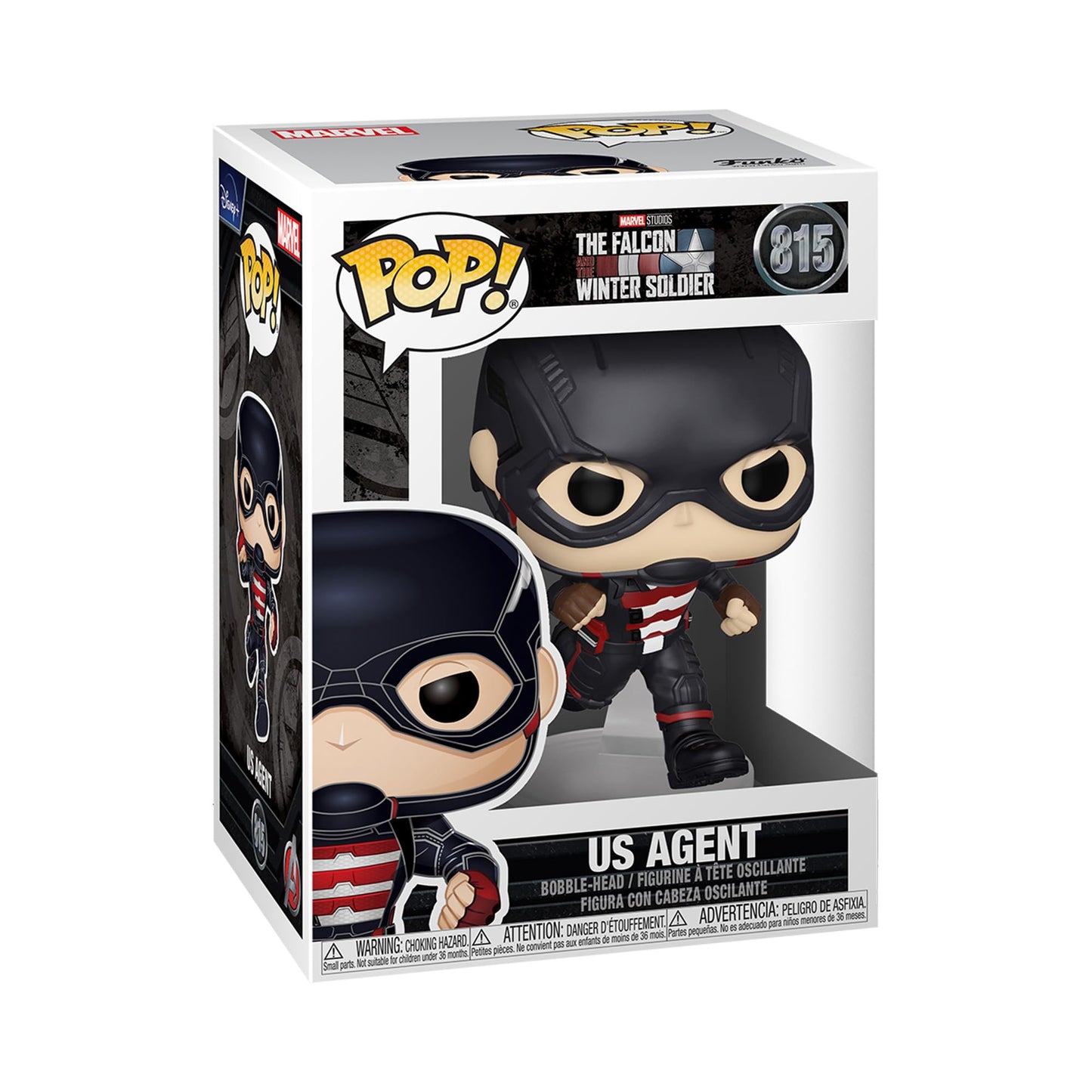 Funko Pop! Marvel: Falcon and The Winter Soldier - U.S. Agent Multicolor