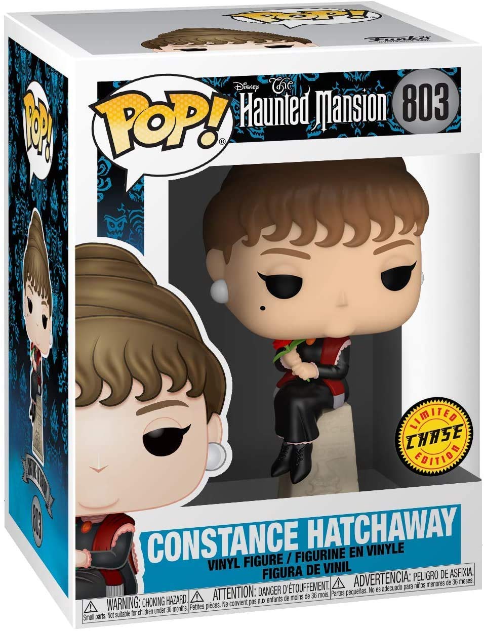 Constance Hatchaway (Chase): Funk o Pop! Vinyl Figure Bundle with 1 Compatible 'ToysDiva' Graphic Protector (803 - 49936 - B)