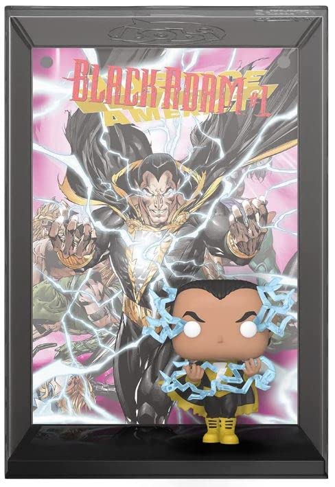Funko POP! Comic Cover: DC - Black Adam (Glow), Multicolor (64070)