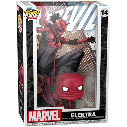 Funko Pop| Comic Cover Marvel: Daredevil - Elektra, Multicolor, 65742