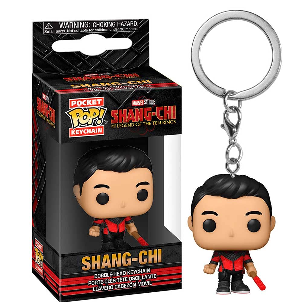 Funko Pop! Keychain Marvel: Shang Chi and The Legend of The Ten Rings - Shang Chi Multicolor