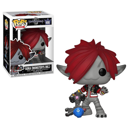 Funko 34057 Pop Disney: Kingdom Hearts 3 - Sora (Monster's Inc.) Collectible Figure, Multicolor
