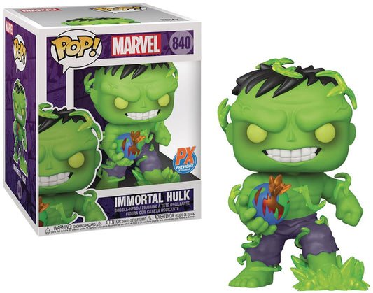 Funko Pop! Marvel Super Heroes: The Immortal Hulk 6" Deluxe Vinyl Figure, Multicolor