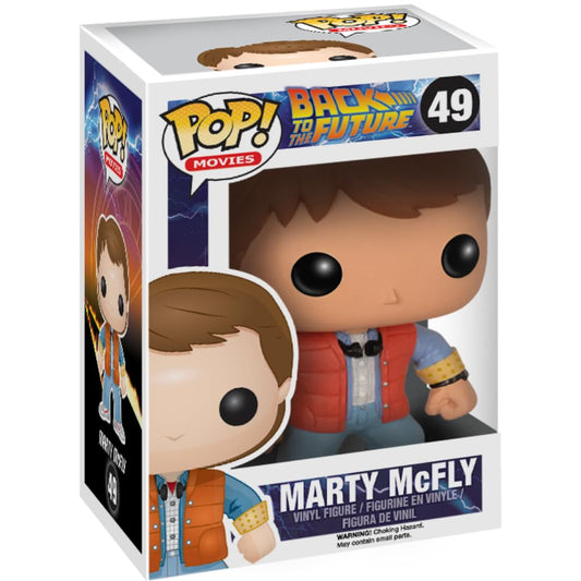 Funko Pop! Movie Back to The Future Marty Vinyl Figure