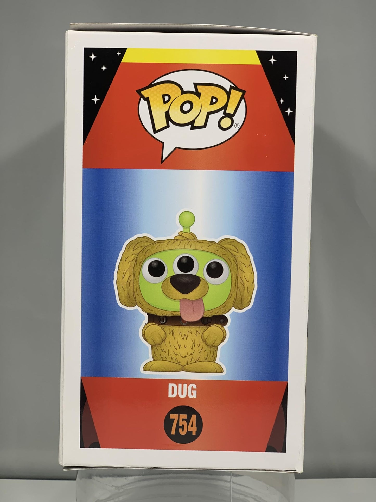 Funko Pop! Pixar: Alien Remix - Dug (Flocked) # 754 Exclusive Vinyl Figure