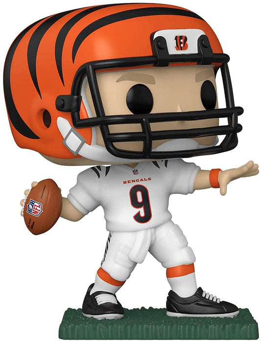Pop NFL Bengals Joe Burrow Home Uniform Vinyl Figure