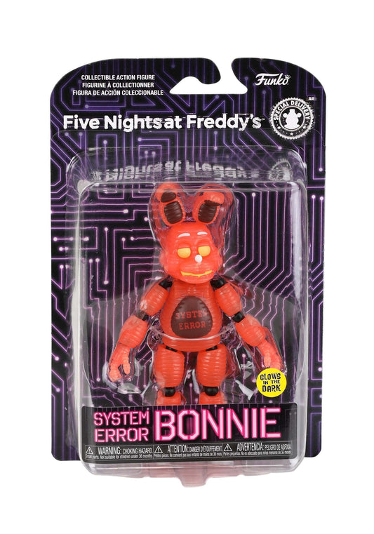 Funko Pop! Action Figure: Five Nights at Freddy's - System Error Bonnie (Glow in The Dark), Multicolor, 59685