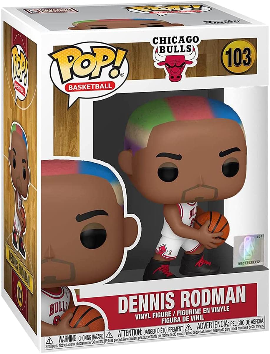 Funko Pop! NBA: Legends - Dennis Rodman (Bulls Home)