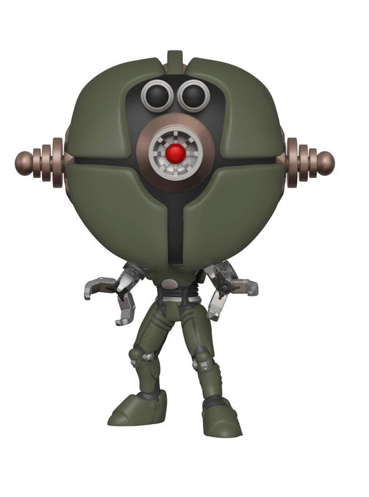 Funko 33993 Pop! Games: Fallout - Assaultron, Multicolor