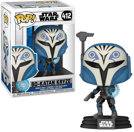 Funko Pop! Star Wars: Clone Wars - Bo-Katan Vinyl Figure, Multicolor