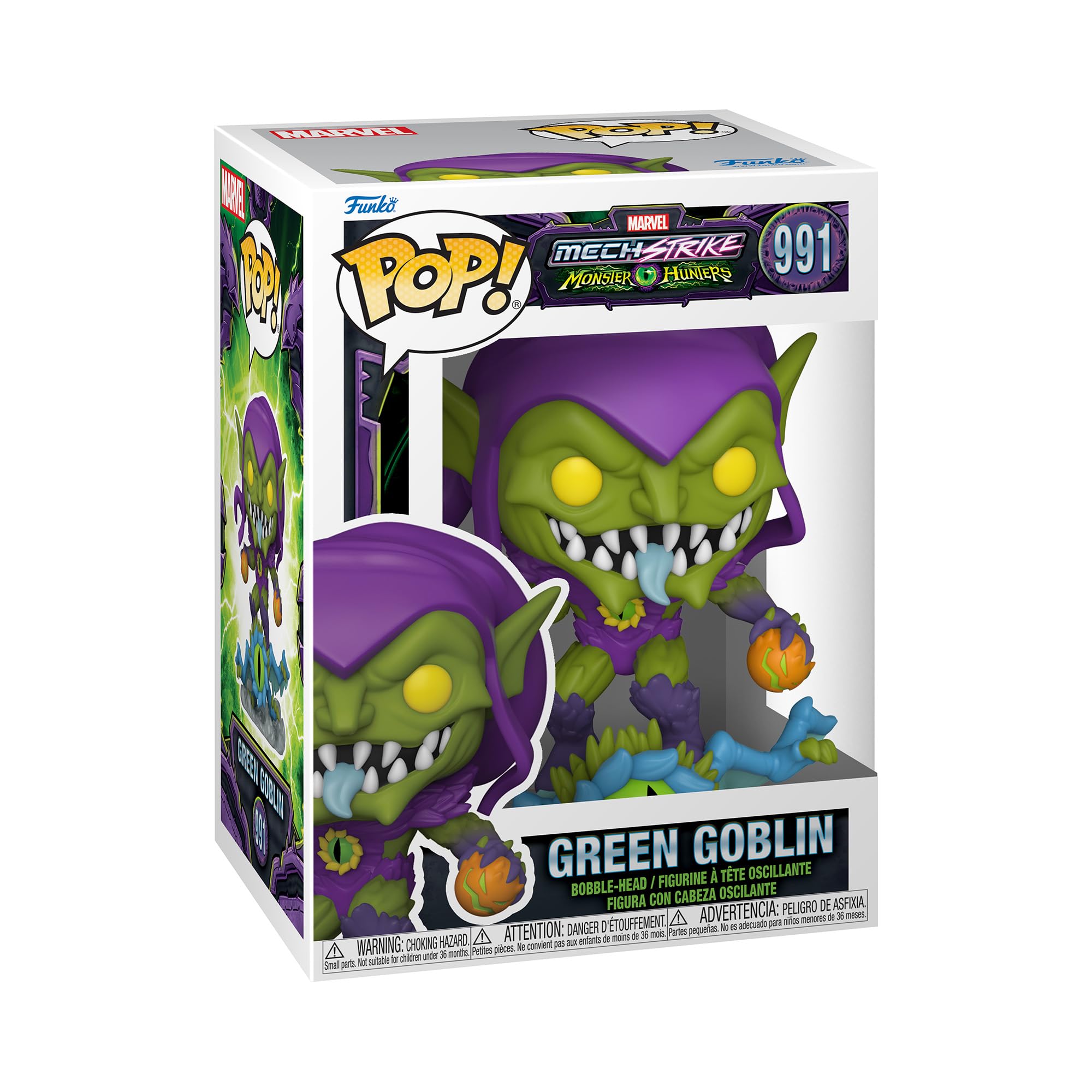 Funko Pop! Marvel: Monster Hunters - Green Goblin, Multicolor, 61523