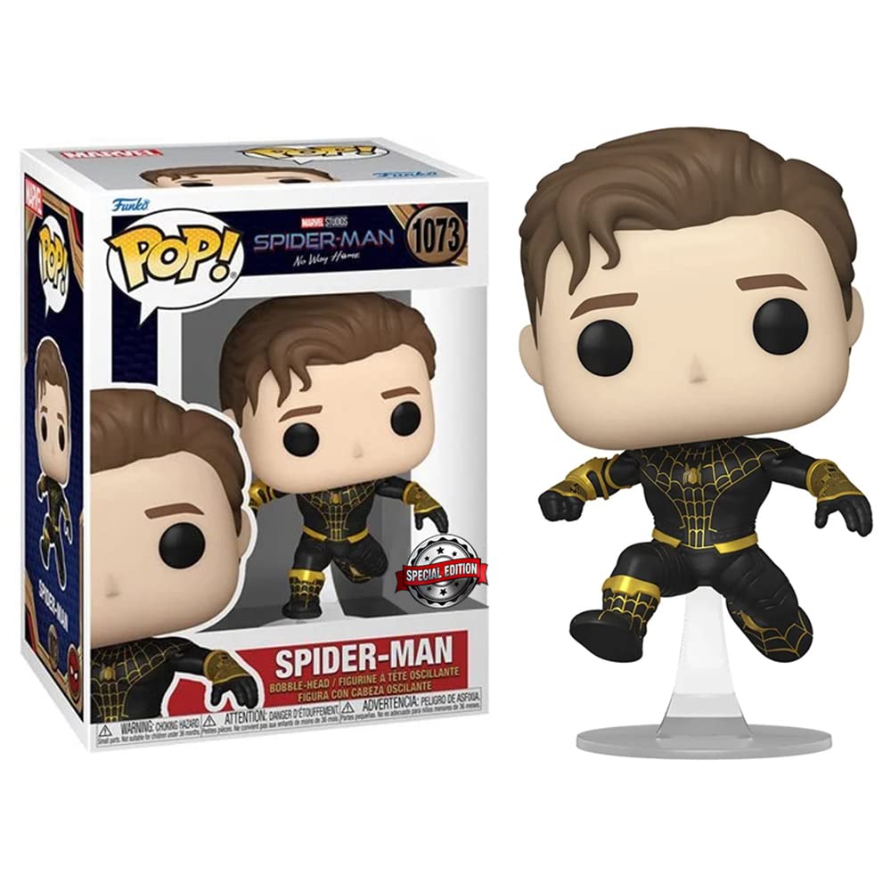 Funko POP! Spider-Man: No Way Home Unmasked Spider-Man Black Suit Standard