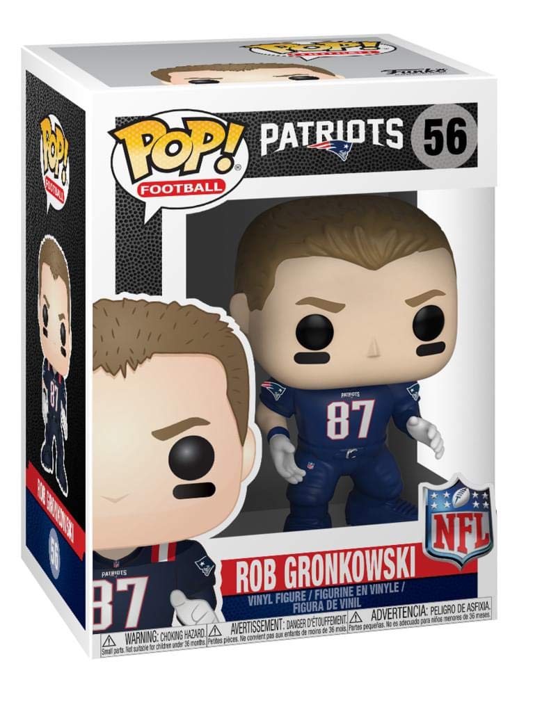 FUNKO POP! NFL: Patriots - Rob Gronkowski (Color Rush)