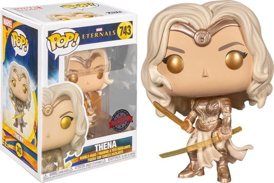Funko Marvel Eternals Thena with Weapons POP! Vinyl Figure