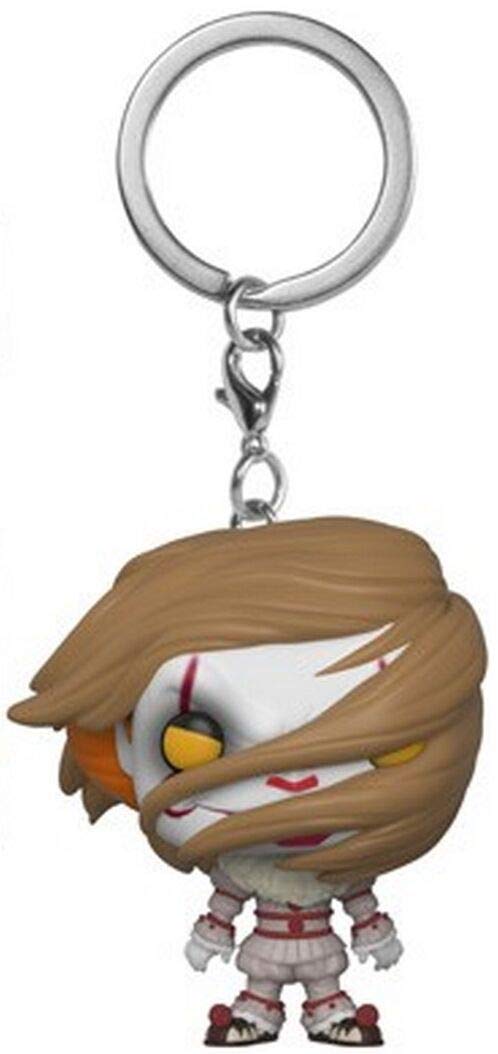 Funko Pop Keychain: Horror It-Pennywise with Wig Collectible Figure, Multicolor