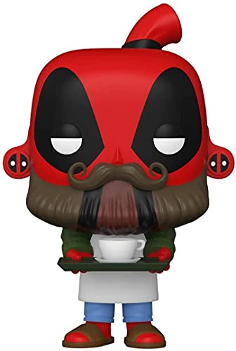 Funko Pop! Marvel: Deadpool 30th - Coffee Barista