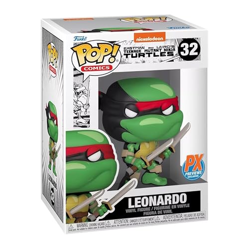 TMNT Funko POP Vinyl Figure | Leonardo PX Exclusive