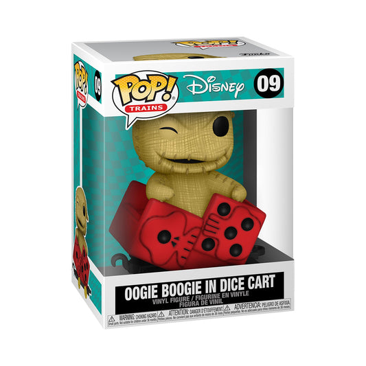 Funko Pop! Train: Nightmare Before Christmas - Oogie in Dice Cart Multicolor