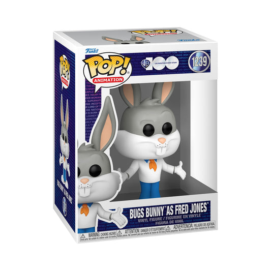 Funko Pop! Animation: WB 100 - Looney Tunes, Bugs Bunny as Fred Jones