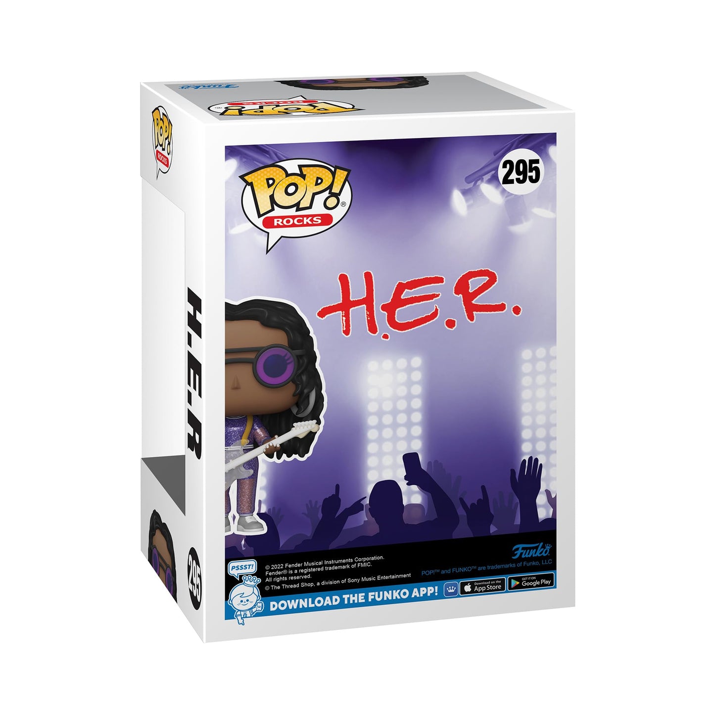 Funko Pop! Rocks: H.E.R., Multicolor (65699)