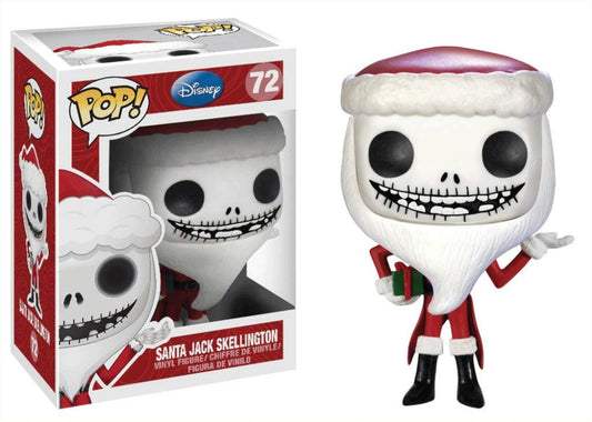 Funko POP Nightmare Before Christmas Santa Jack Skellington Vinyl Figure