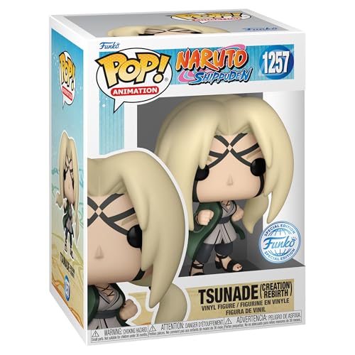 Funko Pop! Animation - Naruto Shippuden: Tsunade Senju (Creation Rebirth) #1257 - Exclusive 4-Inch Special Edition Vinyl Figure