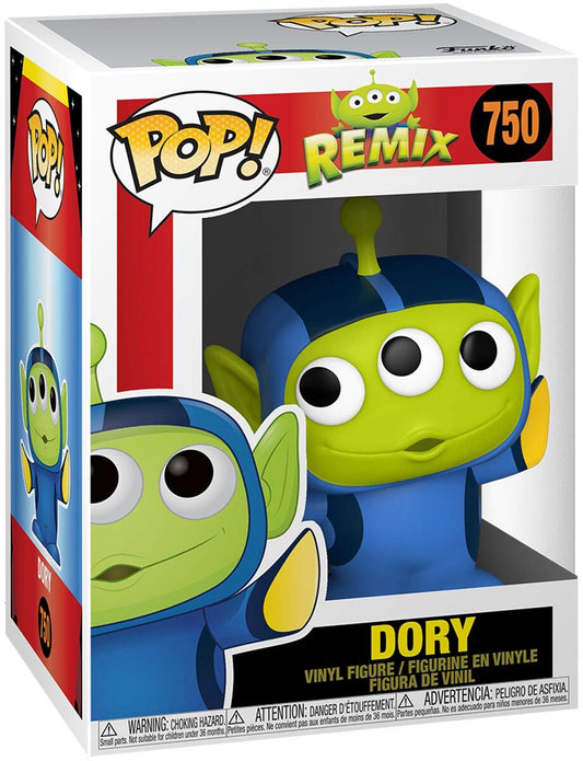 Funko Pop! Disney: Pixar Alien Remix - Alien as Dory, Multicolor