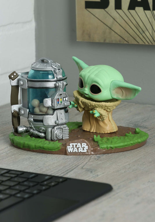 Funko Pop! Deluxe Star Wars: The Mandalorian - The Child with Canister