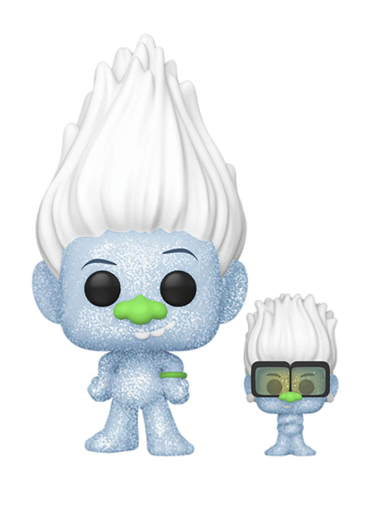 Funko Pop! Movies: Trolls World Tour - Hip Hop Guy Diamond, Multicolor