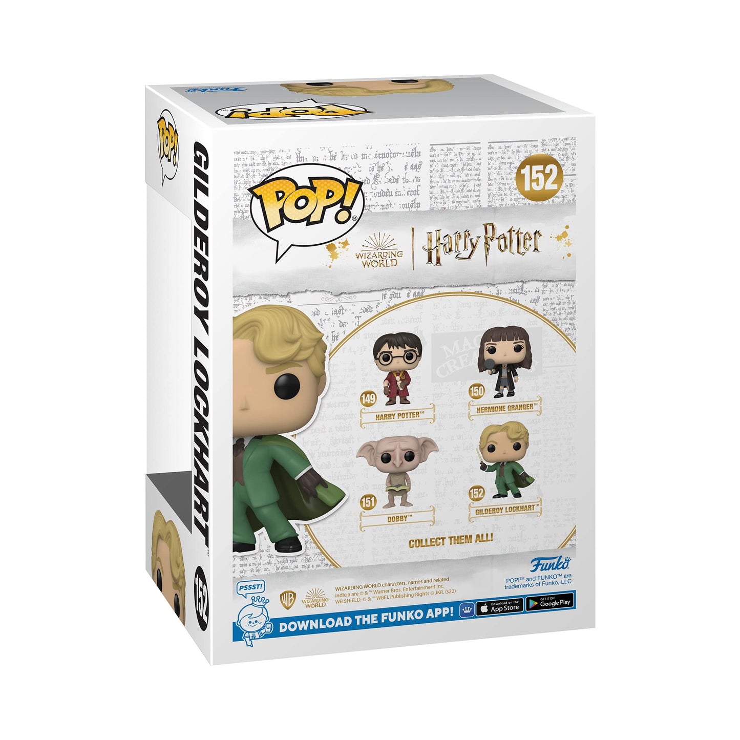Funko Pop! Movies: Harry Potter: Chamber of Secrets 20th Anniversary - Gilderoy Lockhart, Multicolor (65651)