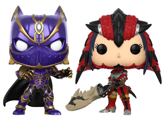 FUNKO POP! GAMES: Marvel Vs Capcom - Black Panther / Monster Hunter2PK