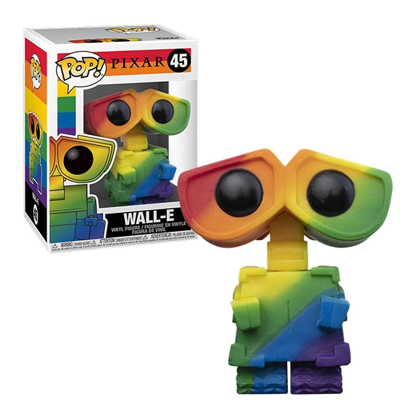Funko Pop! Disney: Pride - Wall-E (Rainbow) Multicolor