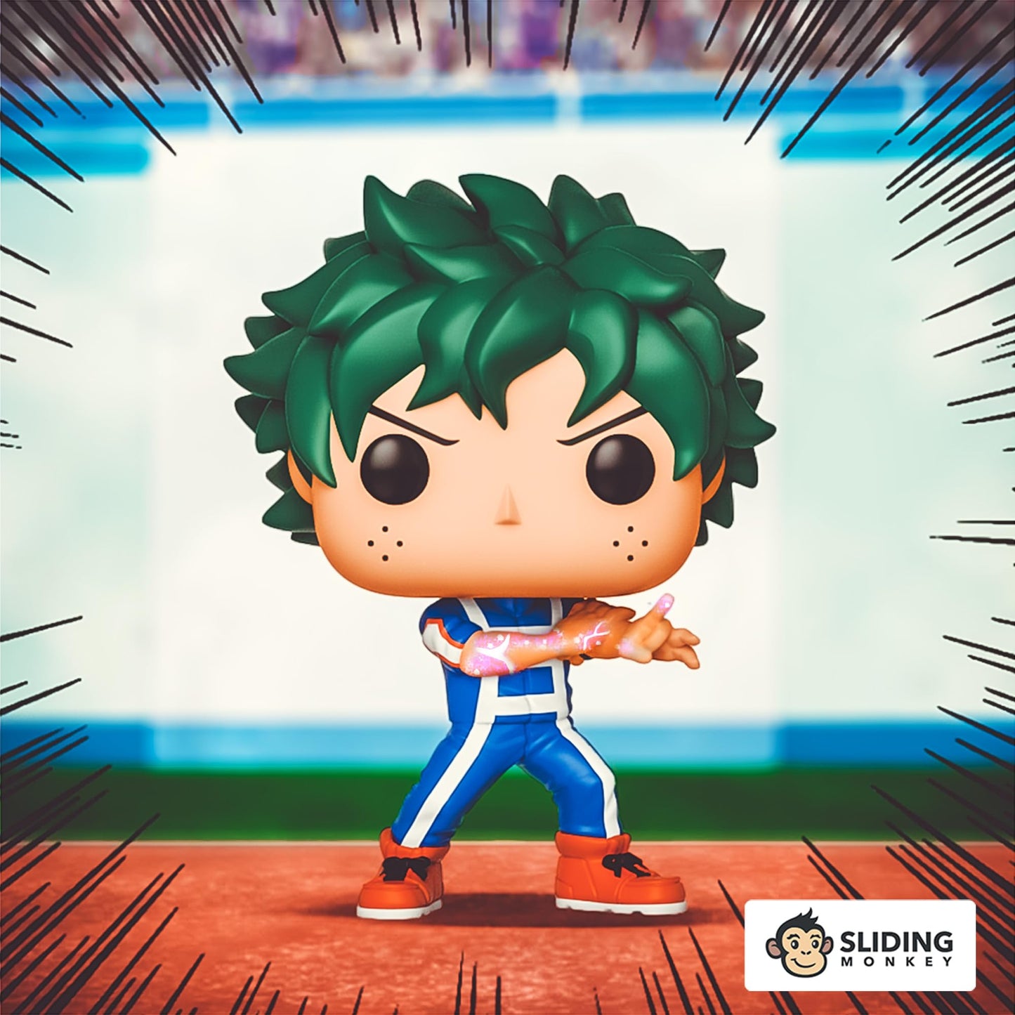 Funko Pop Animation: My Hero Academia-Deku Collectible Figure, Multicolor