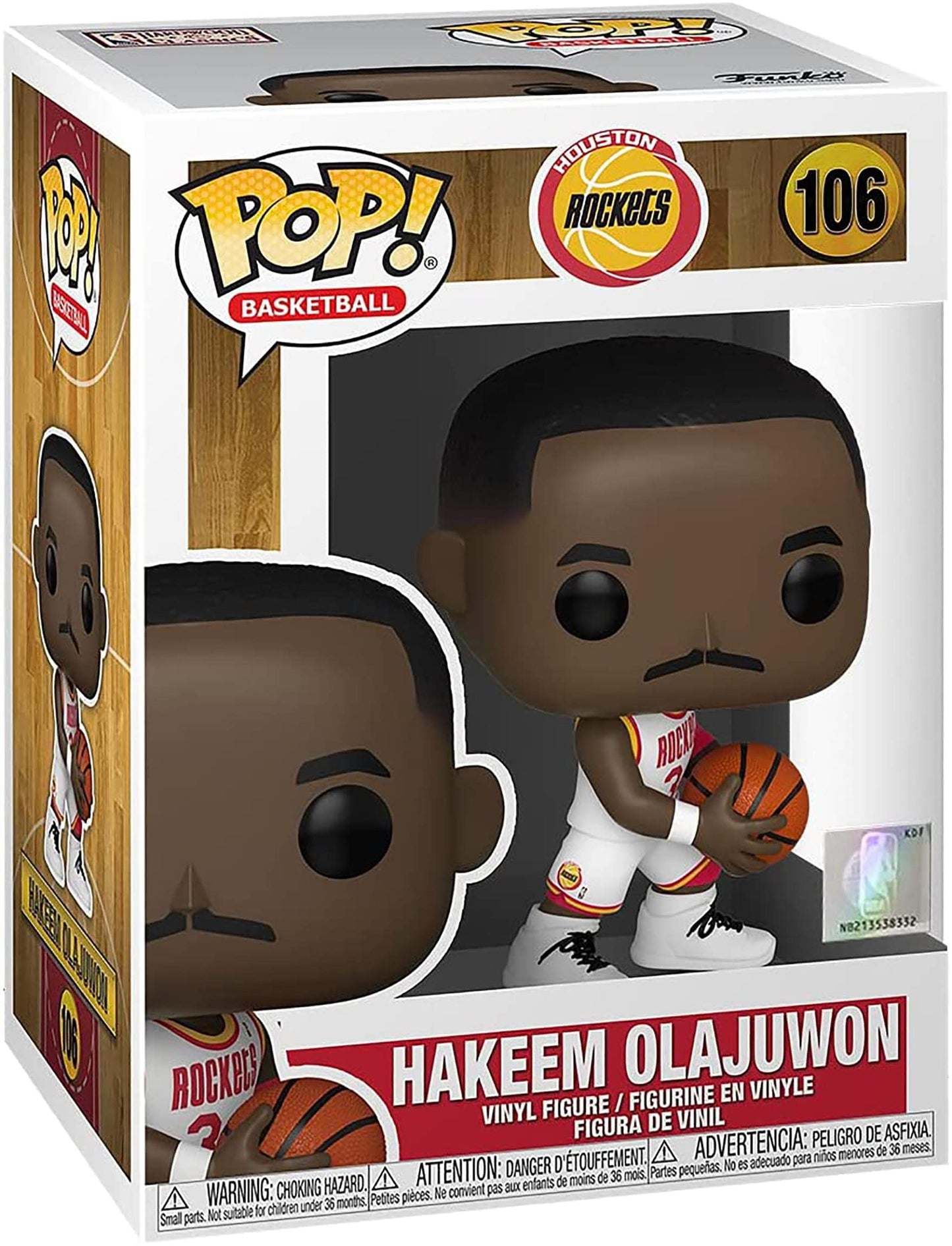 Funko Pop! NBA: Legends - Hakeem Olajuwon (Rockets Home)