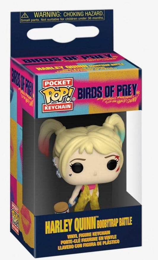 Funko Pop! Keychains: Birds of Prey - Harley Quinn (Boobytrap Battle), Multicolor