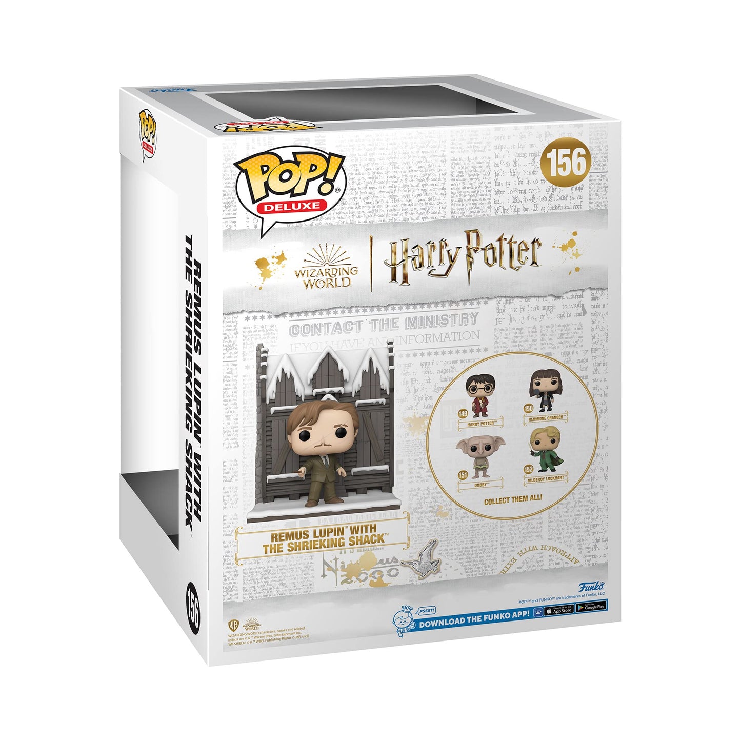 POP! Deluxe: Shrieking Shack with Lupin HP Hogsmeade
