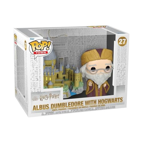 Funko Pop! Town: Harry Potter 20th Anniversary - Dumbledore with Hogwarts Multicolor 57369