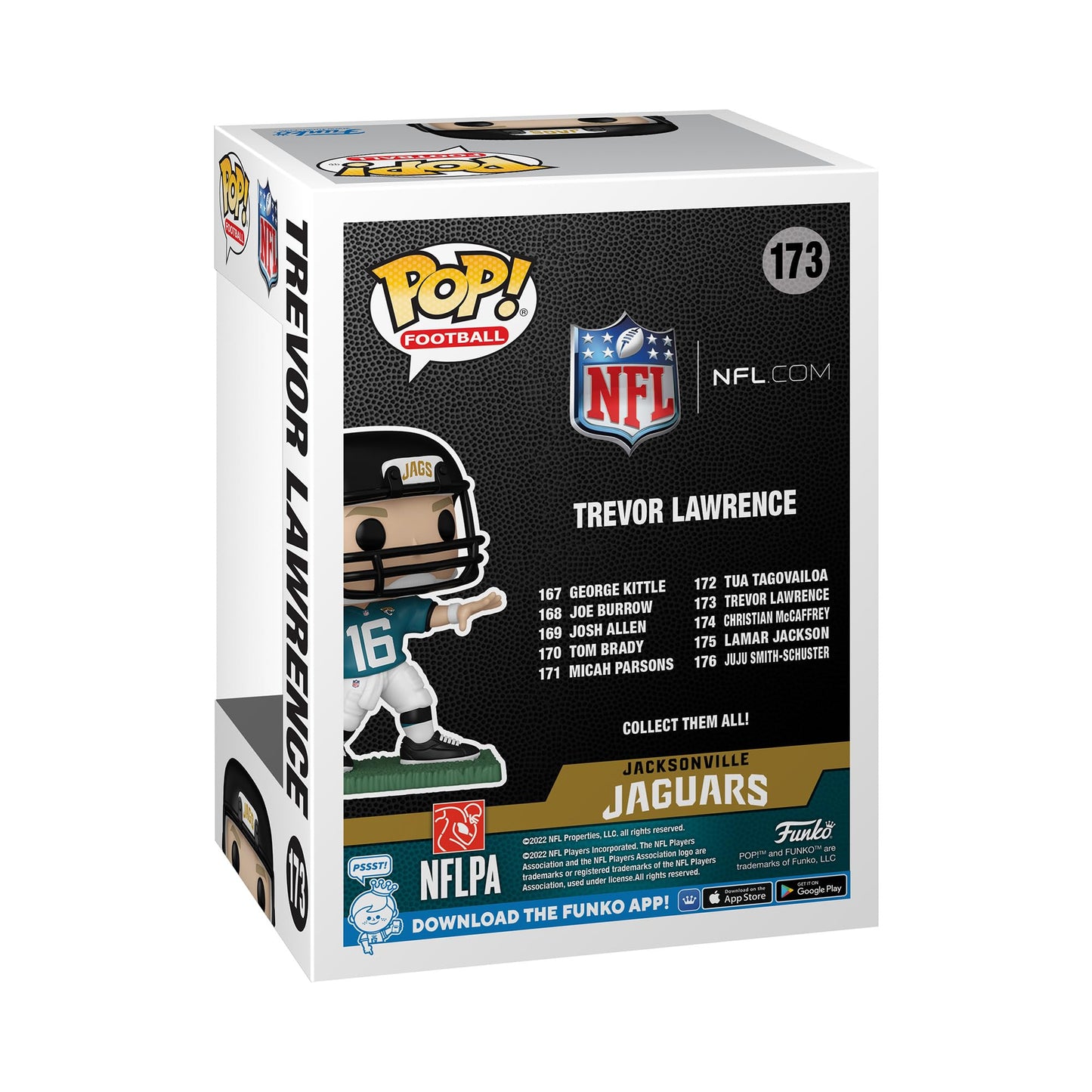 Funko Pop! NFL Stars: Jaguars - Trevor Lawrence Pop Figure