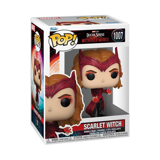 Funko Pop! Marvel: Doctor Strange Multiverse of Madness - Scarlet Witch, Multicolor, 60923