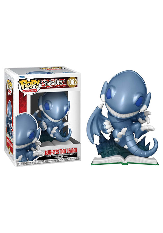 Funko Pop! Animation: Yu-Gi-Oh - Blue Eyes Toon Dragon (Mettalic) Multicolor 57648