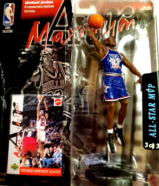 1999 Mattel Air Maximum Michael Jordan Figure - 1998 All-Star MVP