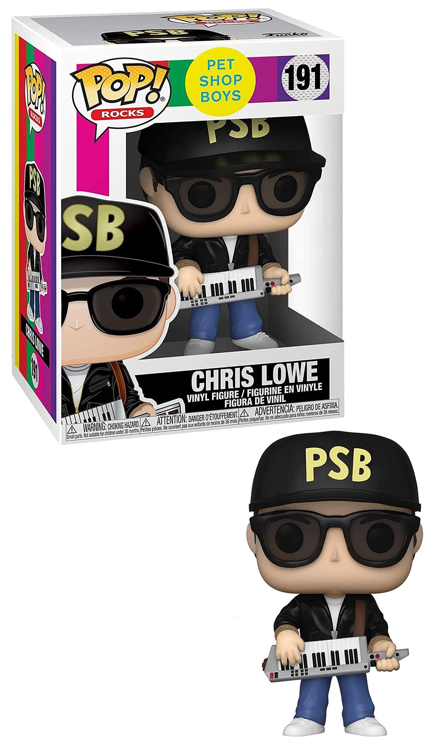 POP Rocks: Pet Shop Boys - Chris Lowe, Multicolor