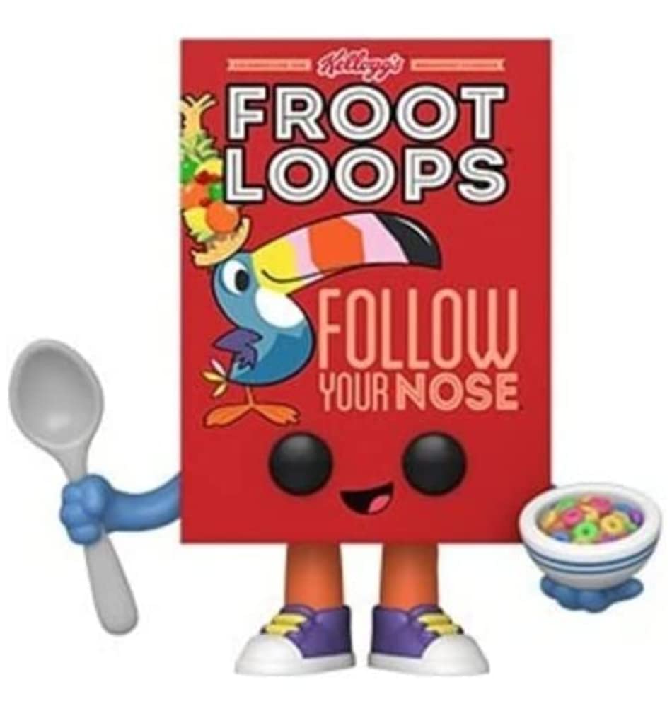 Funko Pop! Vinyl: Kelloggs - Froot Loops Cereal Box Multicolor