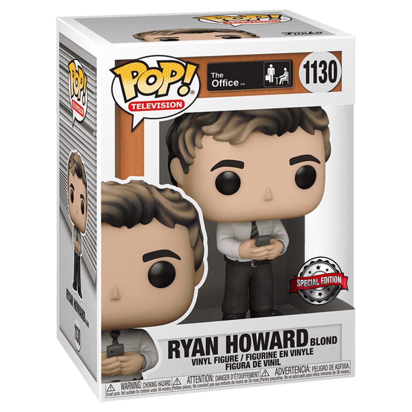 Funko Pop The Office Ryan Howard with Blonde Hair